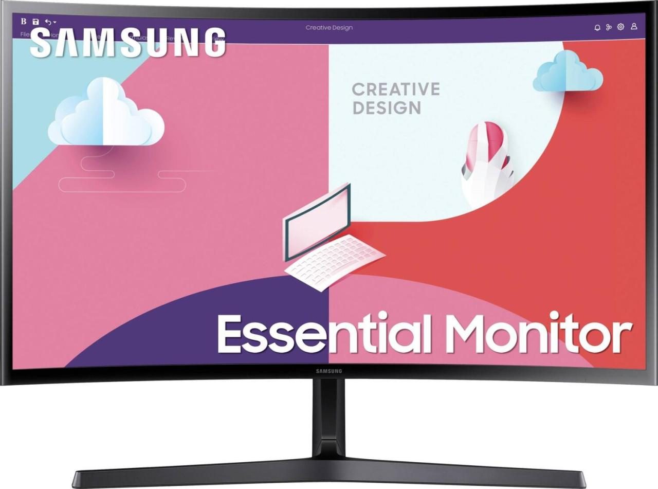 Samsung S27C366EAU Curved Essential Monitor 68cm (27 Zoll) von Samsung