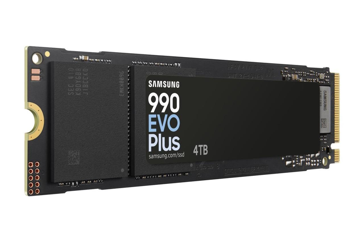Samsung SSD 990 EVO Plus NVMe 4 TB Samsung SSD 990 EVO Plus NVMe 4 TB von Samsung