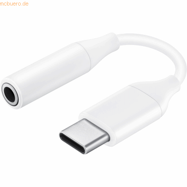 Samsung Samsung USB Type-C auf 3,5 mm Klinkenanschluss Adapter, White von Samsung