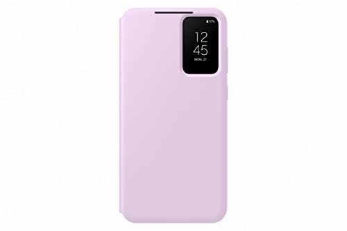 Samsung Smart View Wallet Smartphone Case EF-ZS916 für Galaxy S23+, Handy-Hülle, Kartenfach, Sichtfenster, Lavender von Samsung