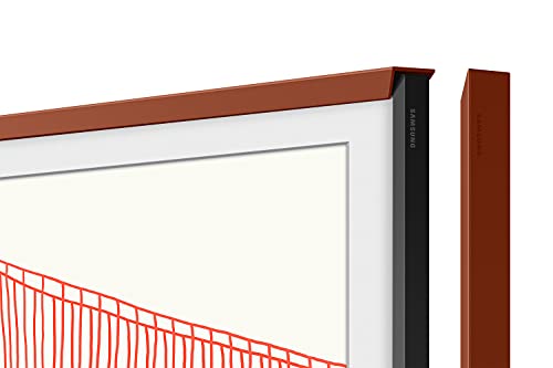 Samsung The Frame Rahmen 55 Zoll (VG-SCFA55TRCXC) in Terracotta, abgeschrägt [2021] von Samsung