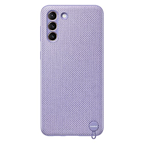 Samsung kvadrat Cover Smartphone Cover EF-XG996 für Galaxy S21+ 5G Handy-Hülle, dänisches Design, recyceltes Material, stoßfest, Case, Violet von Samsung