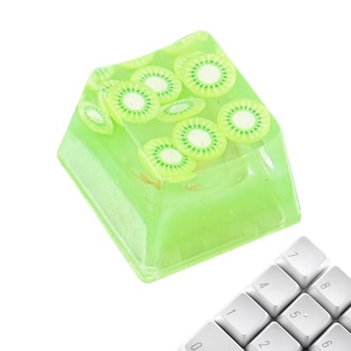 Samuliy Tastatur-Tastenkappen-Set, Crystal Jelly-Tastenkappen,Süße Schlüsselkappen Candy Fruit Keycaps | Obst-Tastenkappen, Obst-Design, kreative Tastenkappen verbessern Ihr Tipperlebnis mit einem von Samuliy