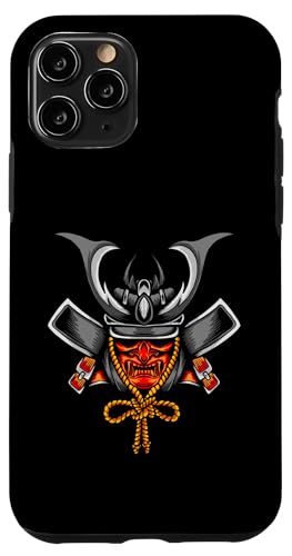 Hülle für iPhone 11 Pro Lustiges Samurai-Design, japanischer Krieger, japanischer Dämon von Samurai Gifts & Shirts Men Women Kids