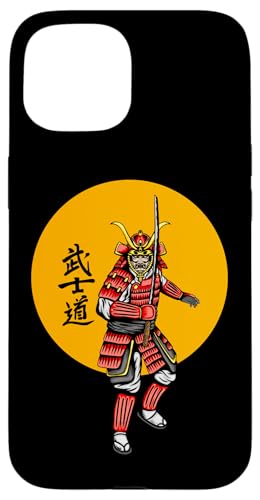 Hülle für iPhone 15 Lustiges Samurai-Design, japanischer Krieger, japanischer Dämon von Samurai Gifts & Shirts Men Women Kids