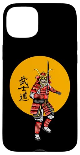 Hülle für iPhone 15 Plus Lustiges Samurai-Design, japanischer Krieger, japanischer Dämon von Samurai Gifts & Shirts Men Women Kids