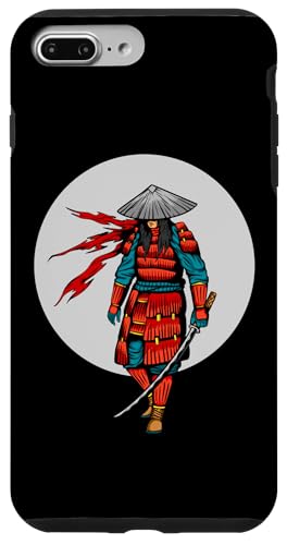 Hülle für iPhone 7 Plus/8 Plus Lustiges Samurai-Design, japanischer Krieger, japanischer Dämon von Samurai Gifts & Shirts Men Women Kids