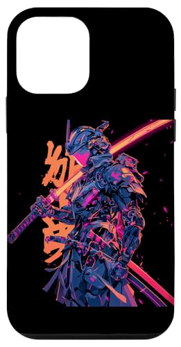 Hülle für iPhone 12 mini Roboter-Samurai-Krieger Japanischer Samurai-Ninja von Samurai Kunst Ukiyo-e Kanji Krieger Geschenk