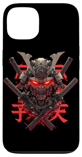 Hülle für iPhone 13 Roboter-Samurai-Krieger Japanischer Samurai-Ninja von Samurai Kunst Ukiyo-e Kanji Krieger Geschenk