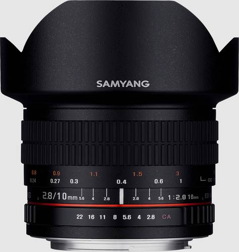 Samyang 21727 21727 Weitwinkel-Objektiv f/2.8 (max) 10mm von Samyang