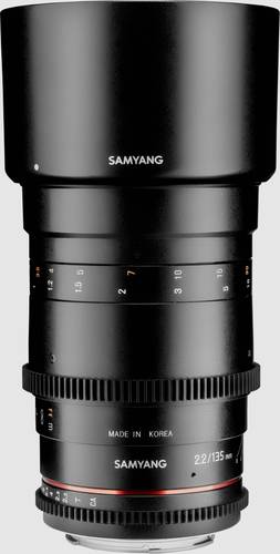 Samyang 21900 21900 Tele-Objektiv f/2.2 135mm von Samyang