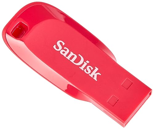 SanDisk Cruzer Blade USB Flash-Laufwerk 64GB – Electric Pink von SanDisk
