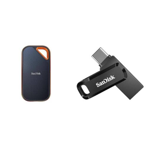 SanDisk Extreme PRO Portable SSD externe SSD 4 TB & Ultra Dual Drive Go USB Type-C 512 GB von SanDisk