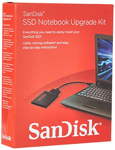 SanDisk Notebook Upgrade Kit,SDSSD-UPG-G25, Black von SanDisk