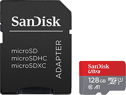SanDisk Ultra 128GB microSDXC Memory Card + SD Adapter with A1 App Performance Up to 120MB/s, Class 10, UHS-I von SanDisk