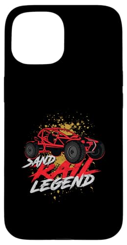 Hülle für iPhone 15 Sandschiene Reiten Sandschiene Racing Düne Buggy Sandschiene von Sand Rail Gifts for Men