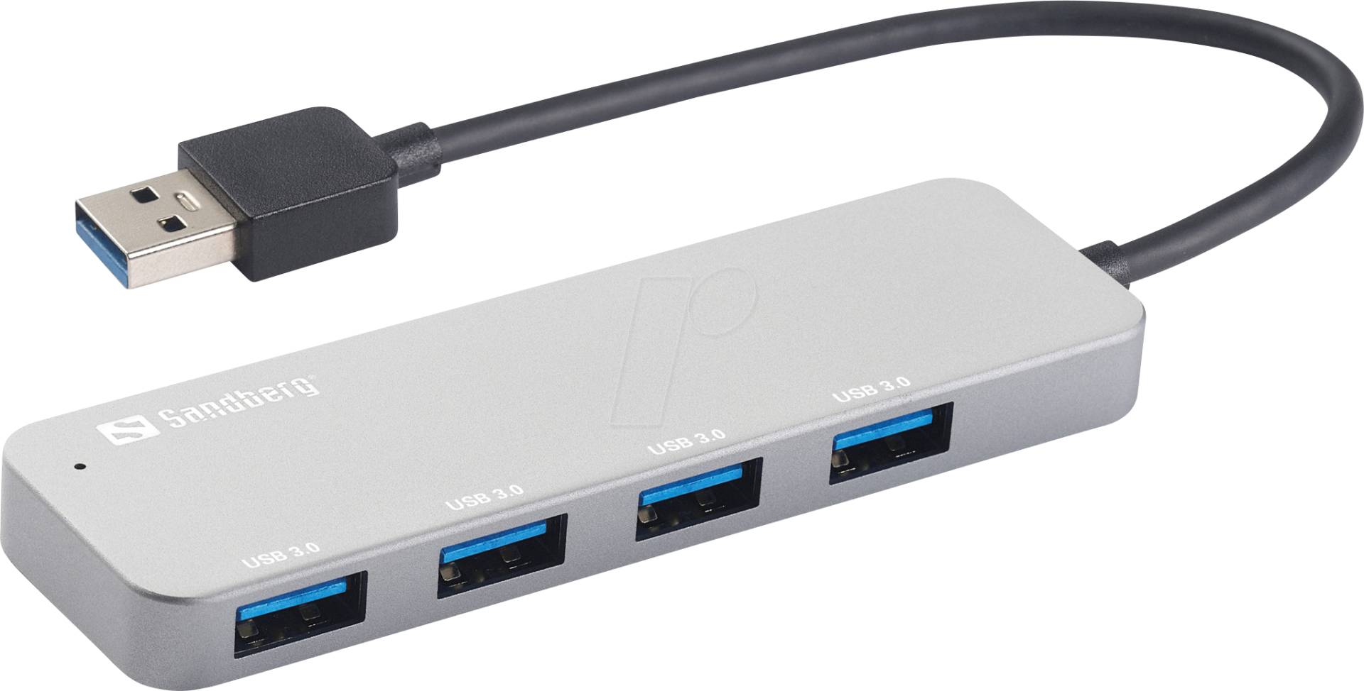 SANDBERG 333-88 - USB 3.0 4-Port Hub, Aluminium von Sandberg