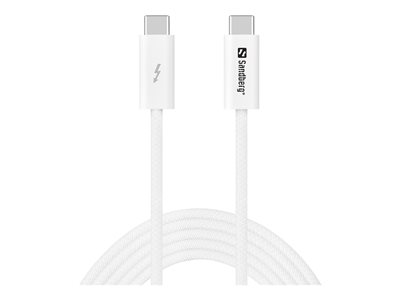 SANDBERG USB-C>C USB4 240W+40Gbps 2M von Sandberg