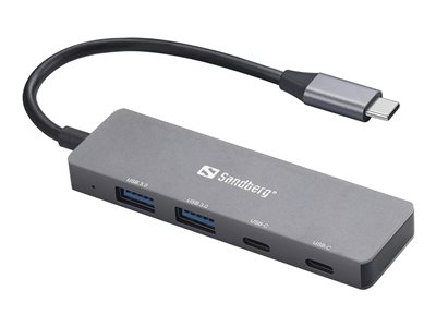 SANDBERG USB-C to 2xUSB-A + 2xUSB-C Hub von Sandberg