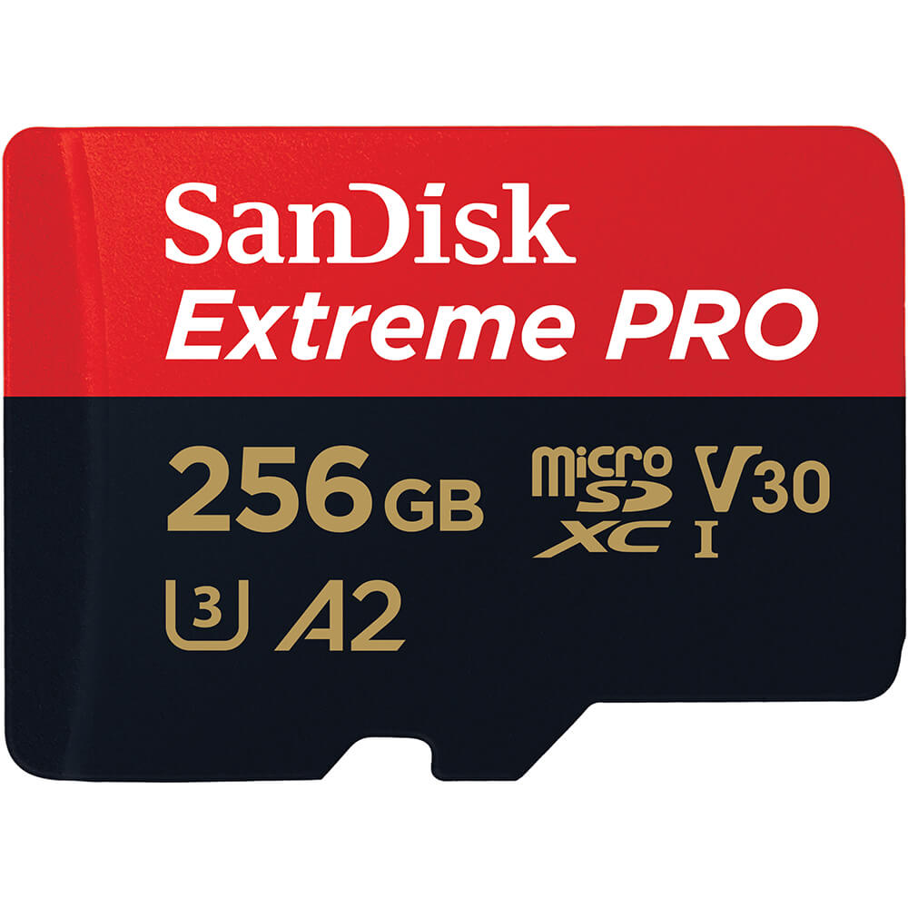 SANDISK - MicroSDXC Extreme Pro 256GB 200MB/s A2 C10 V30 UHS-I von Sandisk