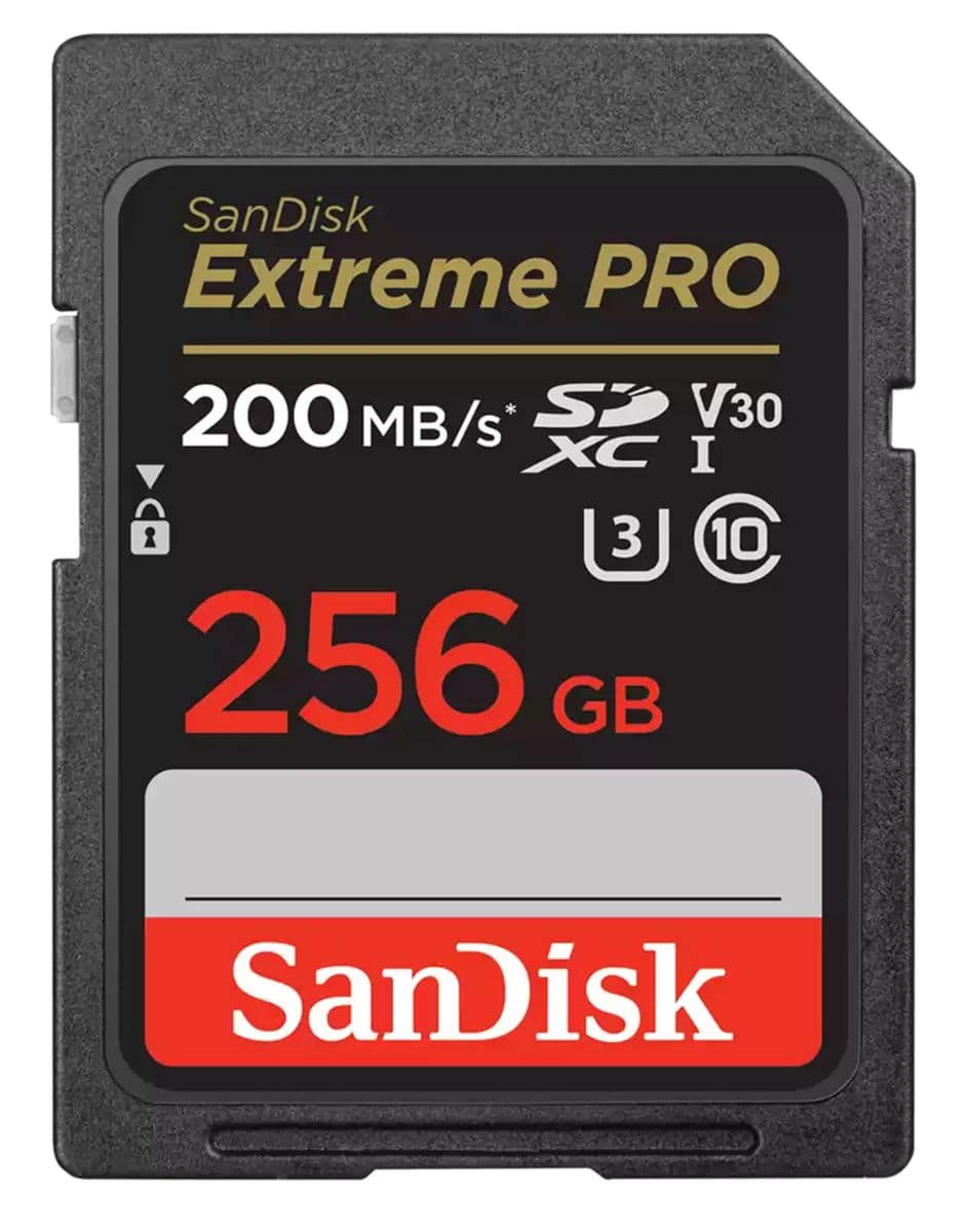 SANDISK SD-Card Extreme Pro 256GB von Sandisk