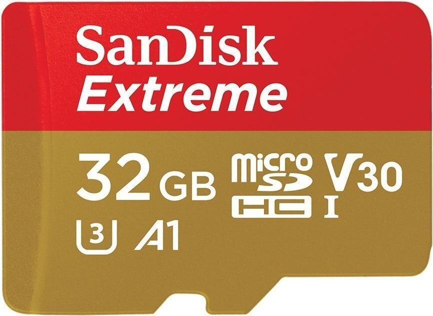 SanDisk Extreme® microSDHC 32GB + SD Adapter SanDisk Extreme® microSDHC 32GB + SD Adapter von Sandisk