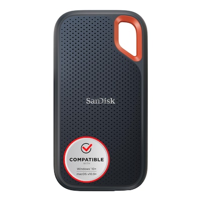 SanDisk Extreme Portable SSD 500GB V2 - USB-C 3.2 Gen2 IP55 wasserresistent von Sandisk