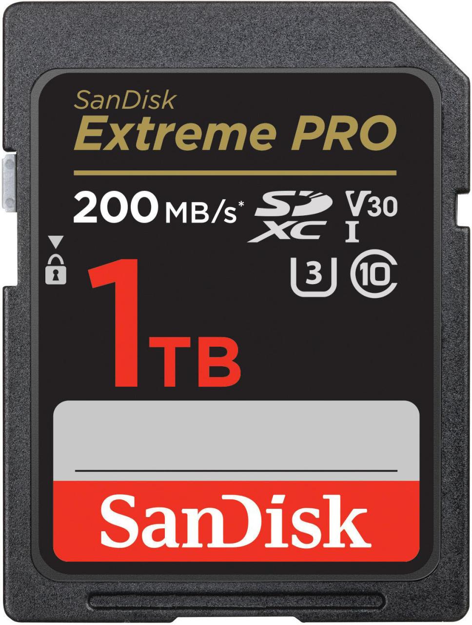 SanDisk ExtremePRO 1TB SDXC MC Speicherkarte von Sandisk