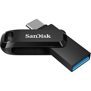 SanDisk USB-Stick Ultra Dual Drive USB Type-C schwarz 128 GB von Sandisk