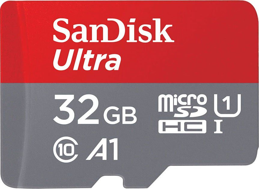 Sandisk Ultra® microSDHC 32GB Speicherkarte (32 GB, 120 MB/s Lesegeschwindigkeit) von Sandisk