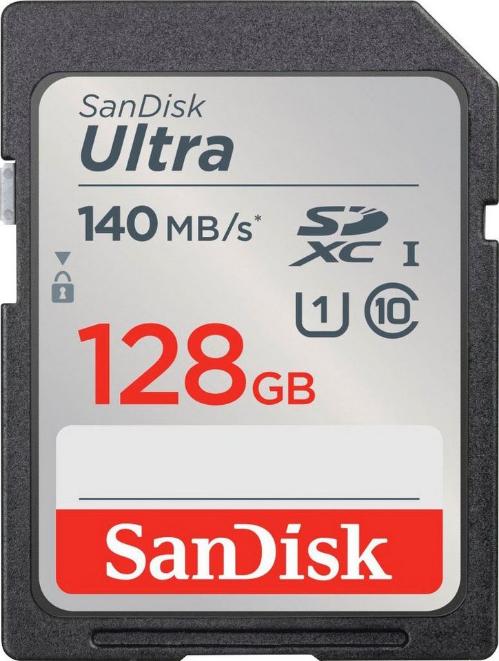 Sandisk Ultra SDXC Speicherkarte (128 GB, Class 10) von Sandisk