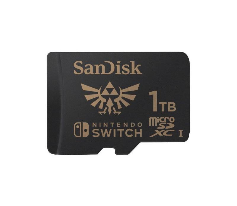 Sandisk microSDXC Extreme, Nintendo licensed Zelda Edition Speicherkarte (1000 GB, 100 MB/s Lesegeschwindigkeit) von Sandisk