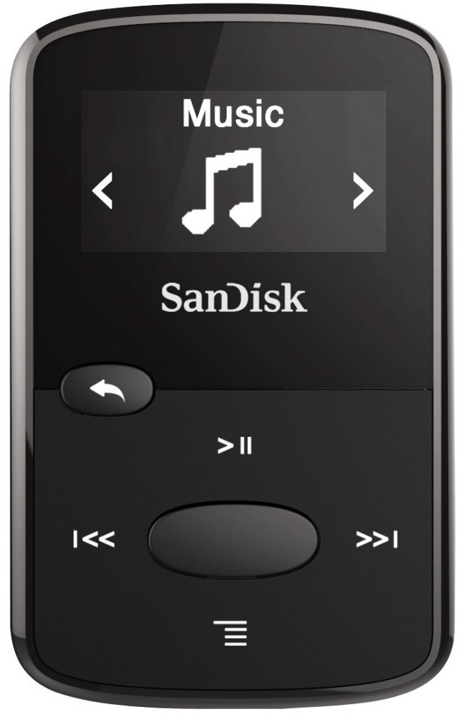 Sansa Clip JAM (8GB) MP3-Player schwarz von Sandisk
