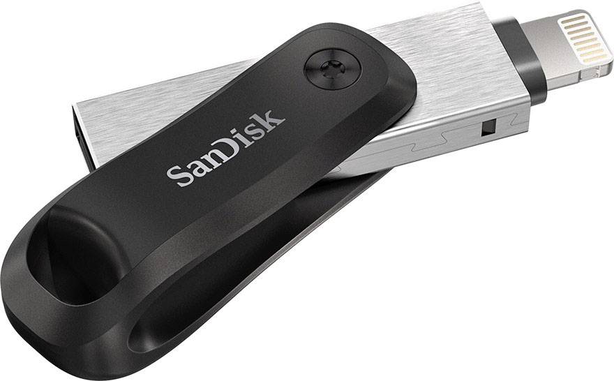 USB-Stick 256GB SanDisk iXpand GO, Apple Lightning, USB 3. von Sandisk