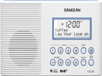 Sangean H203D, Persönlich, Digital, DAB, FM, 174 - 240 MHz, CT, PS, PTY, RT, 0,45 W von Sangean Electronics