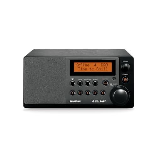 Sangean DDR-31 Tischradio - Digital radio mit DAB+ und FM - Aux-in - schwarz von Sangean