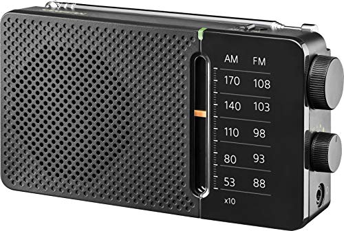 Sangean SR-36 Analogradio Black (Pocket 110), 4711317995922, Schwarz von Sangean