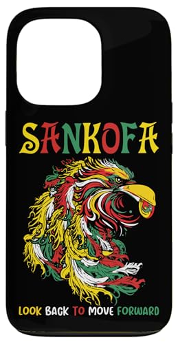 Hülle für iPhone 13 Pro Sankofa Look Back To Move Forward Afrikanisches Symbol Adinkra von Sankofa African American Black History Pan African