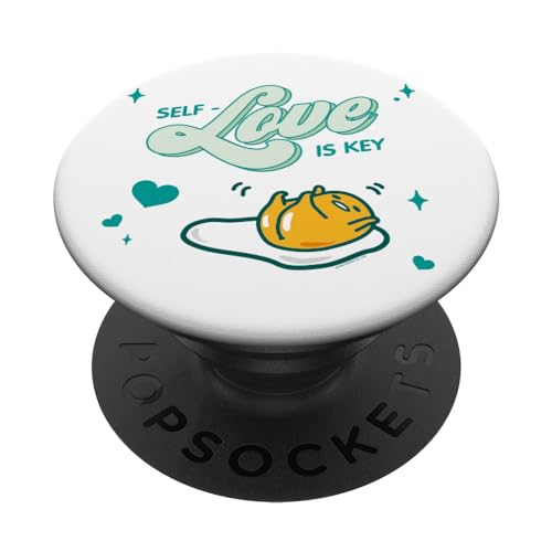 Selbst - Liebe ist der Schlüssel - gudetama PopSockets Klebender PopGrip von Sanrio