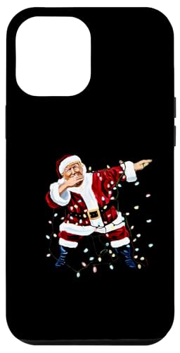 Hülle für iPhone 12 Pro Max Trump Lichterkette Weihnachten von Santa Trump Christmas Lights