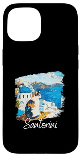 Santorini Griechenland - Santorin Hülle für iPhone 15 von Santorini Souvenir Store