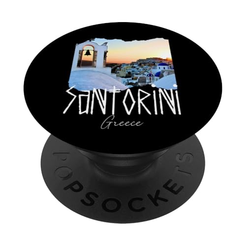 Santorini Griechenland - Santorin PopSockets Klebender PopGrip von Santorini Souvenir Store