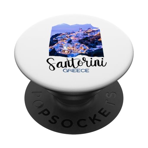 Santorini Griechenland - Santorin PopSockets mit austauschbarem PopGrip von Santorini Souvenir Store