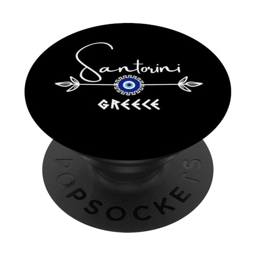 Santorini Griechenland - Santorin PopSockets mit austauschbarem PopGrip von Santorini Souvenir Store