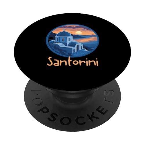 Santorini Griechenland - Santorin PopSockets mit austauschbarem PopGrip von Santorini Souvenir Store