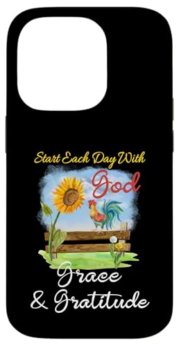 Christian Country Farm Life God Grace Dankbarkeit Daily Hülle für iPhone 14 Pro von Sapphire Star Inspirational Christian Gifts