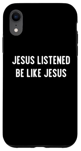 Hülle für iPhone XR Jesus Listened - Lustiger christlicher Humor von Sarcastic Be Like Jesus Apparel Gifts