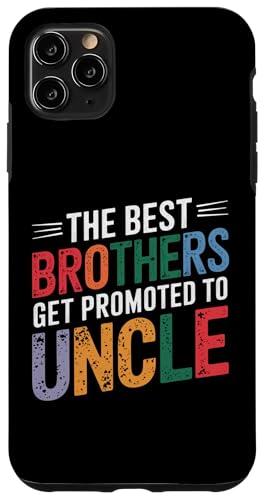 Lustig Die besten Brüder werden zu Onkel Sarcastic befördert Hülle für iPhone 11 Pro Max von Sarcastic Uncle Family Graphic Tee