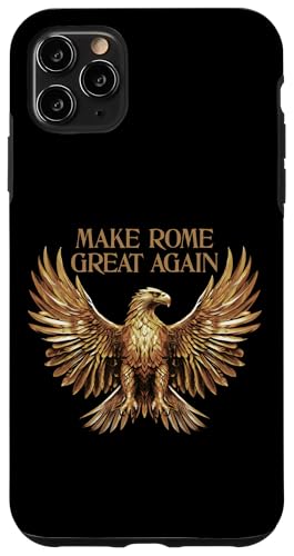 Hülle für iPhone 11 Pro Max Mach Rom wieder großartig Roman Saturn Saturnalia Weihnachten von Saturnalia Gift Ancient Roman History Rome Holiday