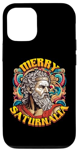 Hülle für iPhone 15 Frohe Saturnalia Rom Gott, nicht Santa Roman, Weihnachten von Saturnalia Gift Ancient Roman History Rome Holiday